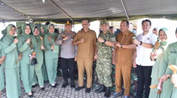 Perkuat Sinergitas, Kapolres Bireuen Hadiri Bazar Pasar Murah Sambut HUT TNI Ke-81