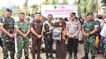 Ketua Umum Bhayangkari Resmikan Secara Daring Bantuan Fasilitas Air Bersih di Gampong Cot Ara Kuta Blang
